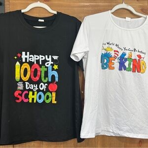 Kids Graphic T-Shirts - Black and White